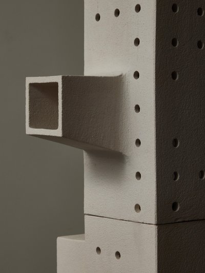 Modular floor lamp by Frederic Bourdiec