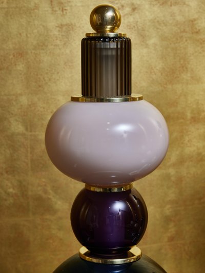 Totem table lamps by Glustin Luminaires