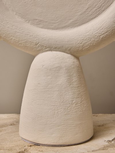 Pair of Sunshine table lamps in plaster