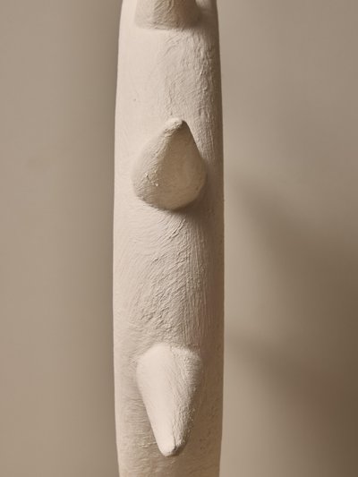Pair of Sunshine table lamps in plaster