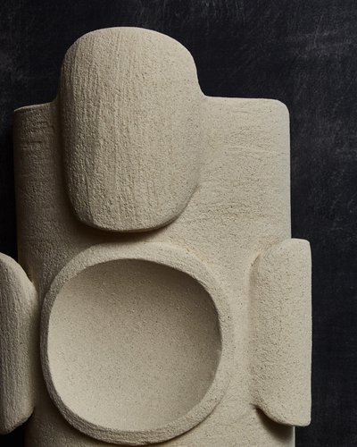 Coppia di applique da parete in ceramica Olivia Cognet