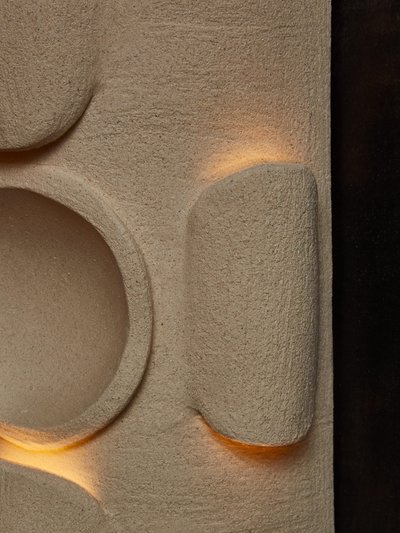 Coppia di applique da parete in ceramica Olivia Cognet