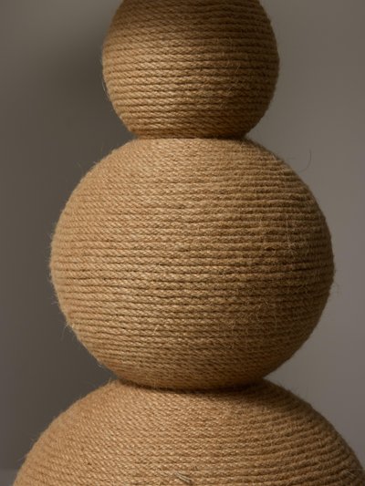 Pair of rope-wrapped table lamps