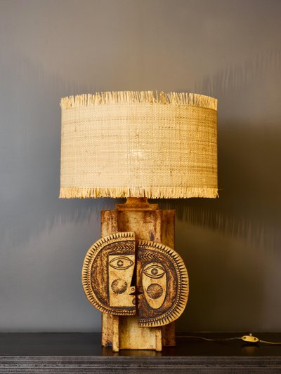 Roger Capron Sun Table Lamp