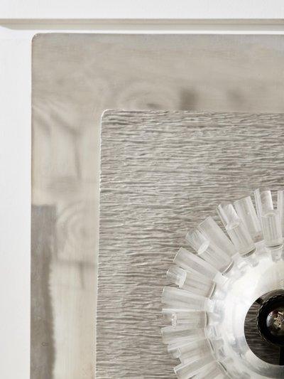 Metal and polycarbonate wall lights by Gaetano Missaglia