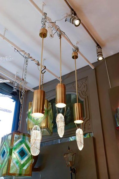 Supernova pendants by Angelo Brotto for Esperia