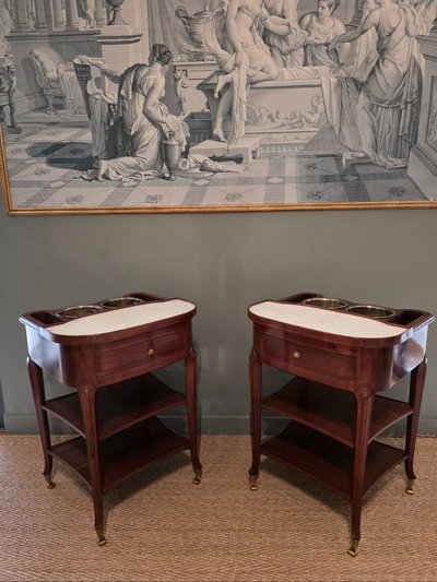 Transitional refreshment table. Canabas.