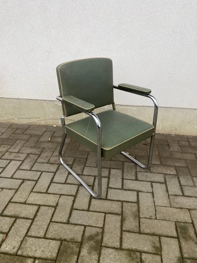 Suite Von 9 Modernistischen Art Deco Sesseln Circa 1930/1950