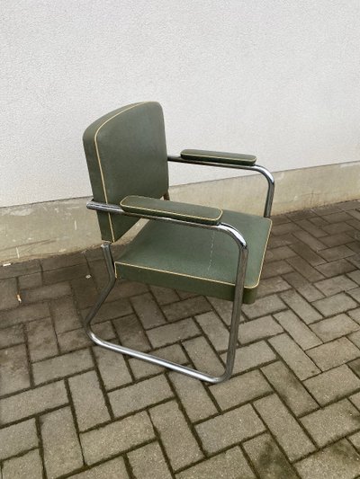 Suite Von 9 Modernistischen Art Deco Sesseln Circa 1930/1950