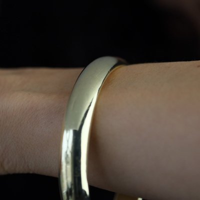 Halbarmreif aus Gelbgold
