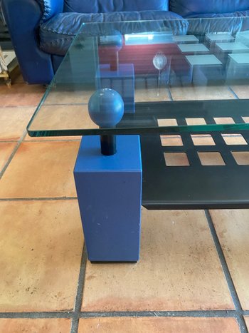 Table basse Menphis Circa 80