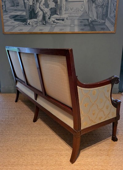 Empire period sofa, attributed to Demay.
