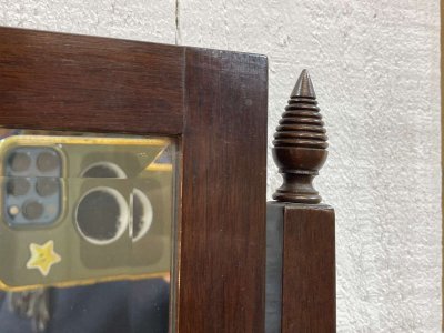 Tavolino da toilette inglese in mogano, inizio XX secolo