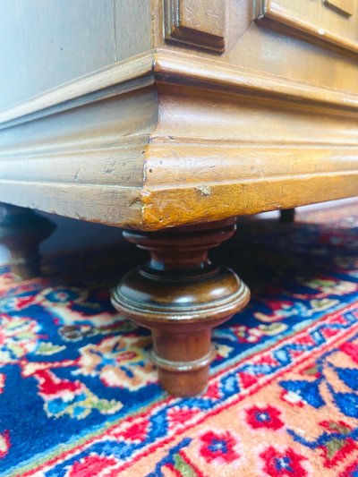 Holland & Sons- cabinet anglais sculptée - Style Renaissance  - XIXeme siecle