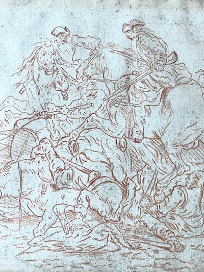 Larue battle scene