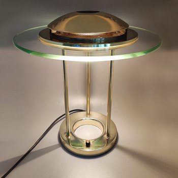1980 Superb table lamp "Saturn" by Robert Sonneman for Gerorge Kovacs