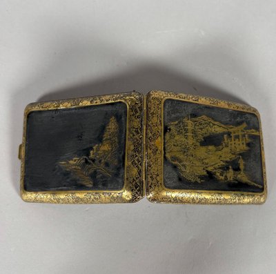 Japanese cigarette case, Meiji era, early 20th century