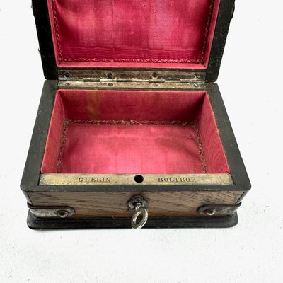 Rare petit coffret de chocolatier, XIXème