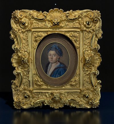 PAIRE DE CADRES ÉPOQUE NAPOLÉON III EN BRONZE DORÉ A L OR DE STYLE LOUIS XV