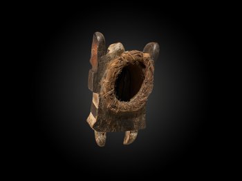 MASCHERA ZOOMORFA Ogbodo Enyi Culture Izi, Nigeria Prima metà del XX secolo