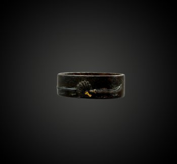 FUCHI KASHIRA - Japon, période Edo (1603-1868) 
