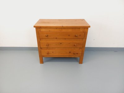 Commode vintage en pin des années 70 80