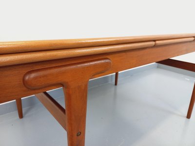 Vintage rectangular Scandinavian dining table by Ejvind A. Johansson, 1960s