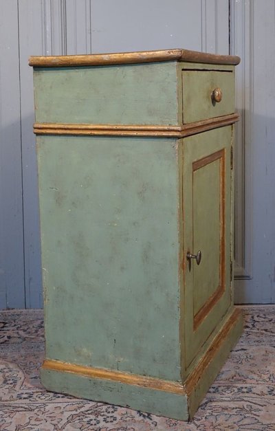 Grande comodino Confit dipinto italiano del XVIII secolo