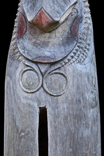 Drum, oceanian art, tribal art, primitive art, sculpture, instrument, Oceania, Ambrym, Vanuatu
