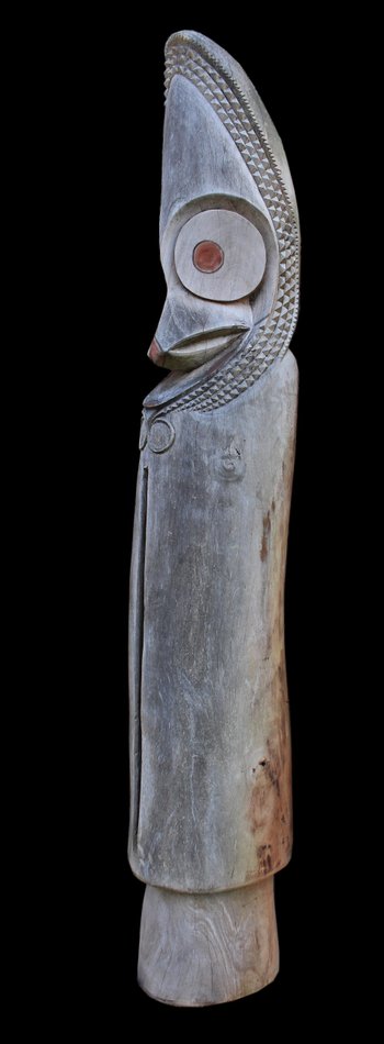 Drum, oceanian art, tribal art, primitive art, sculpture, instrument, Oceania, Ambrym, Vanuatu