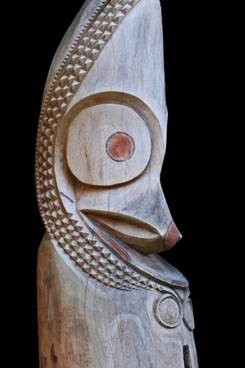 Drum, oceanian art, tribal art, primitive art, sculpture, instrument, Oceania, Ambrym, Vanuatu