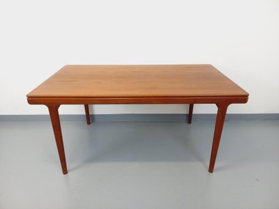 Vintage rectangular Scandinavian dining table by Johannes Andersen for Samcom