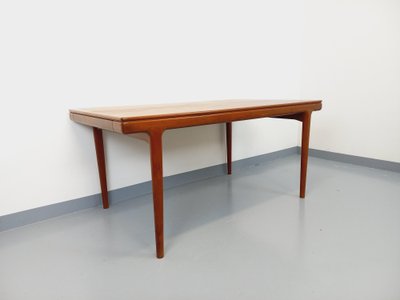 Vintage rectangular Scandinavian dining table by Johannes Andersen for Samcom