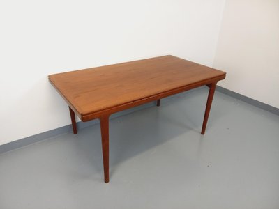 Vintage rectangular Scandinavian dining table by Johannes Andersen for Samcom