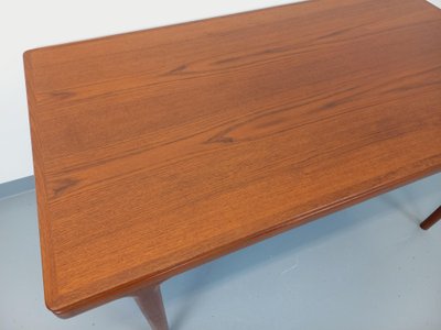 Vintage rectangular Scandinavian dining table by Johannes Andersen for Samcom
