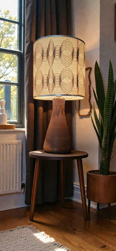 Ceramic lamp from Accolay / 1970's