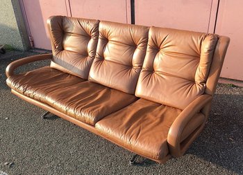 Leather Sofa Circa 70