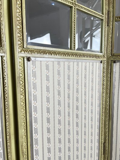 Five-panel Screen In The Louis XVI Style, 19th Century