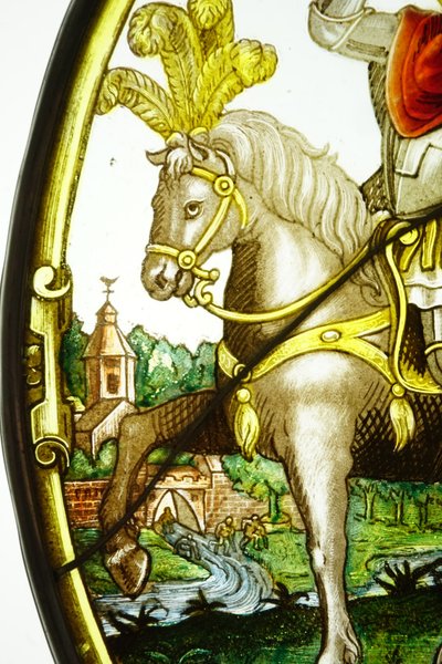 Vitrail - Vitraux - La charité de Saint Martin
