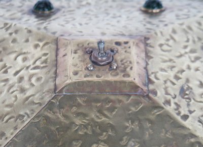Lampada in ottone degli anni '20