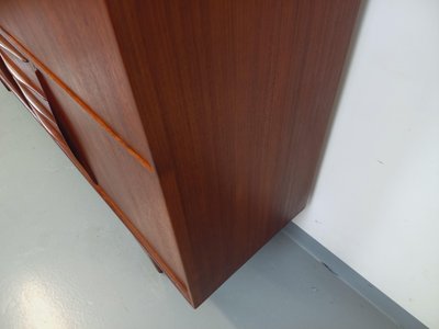 Credenza scandinava vintage in teak degli anni '50 e '60