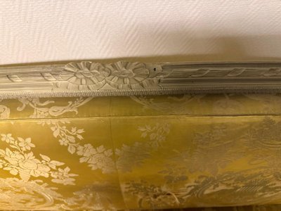 Mobili da salotto in faggio laccato in stile Luigi XVI - XIX secolo