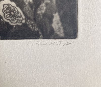 Pierre Brochet, Portrait de Laure de Monfreid, 1969
