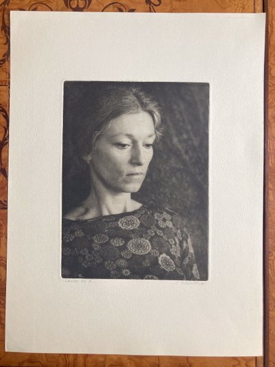 Pierre Brochet, Portrait de Laure de Monfreid, 1969