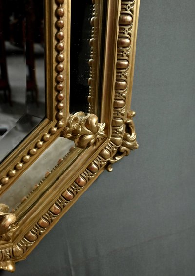 Specchio con Parcloses, stile Luigi XV – Metà XIX secolo