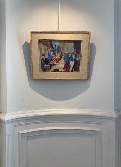 Charles Dufresne, In Guadeloupe, Oil on Paper