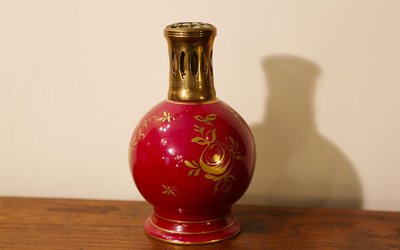 Berger lamp in porcelain