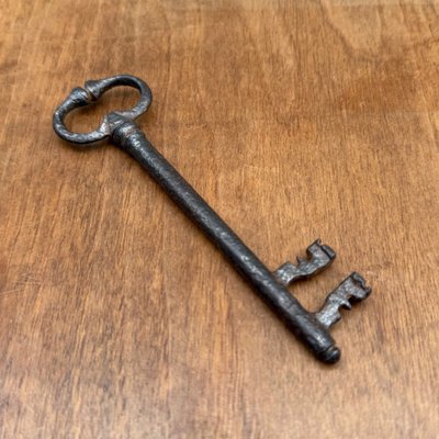 16th-century wrought iron key