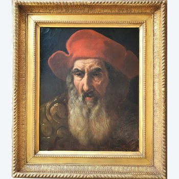 French school of the second half of the 18th century - Study of a bearded man