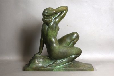Sculpture Art Déco signée Jean Ortis